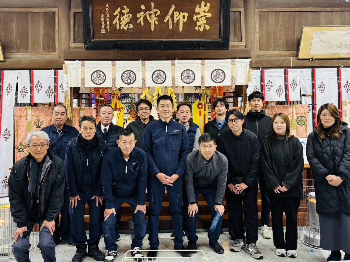 令和8年本渡諏訪神社にて新年祈願