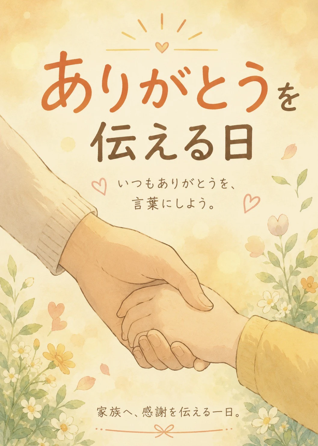 🌸ありがとうを伝える日🌸